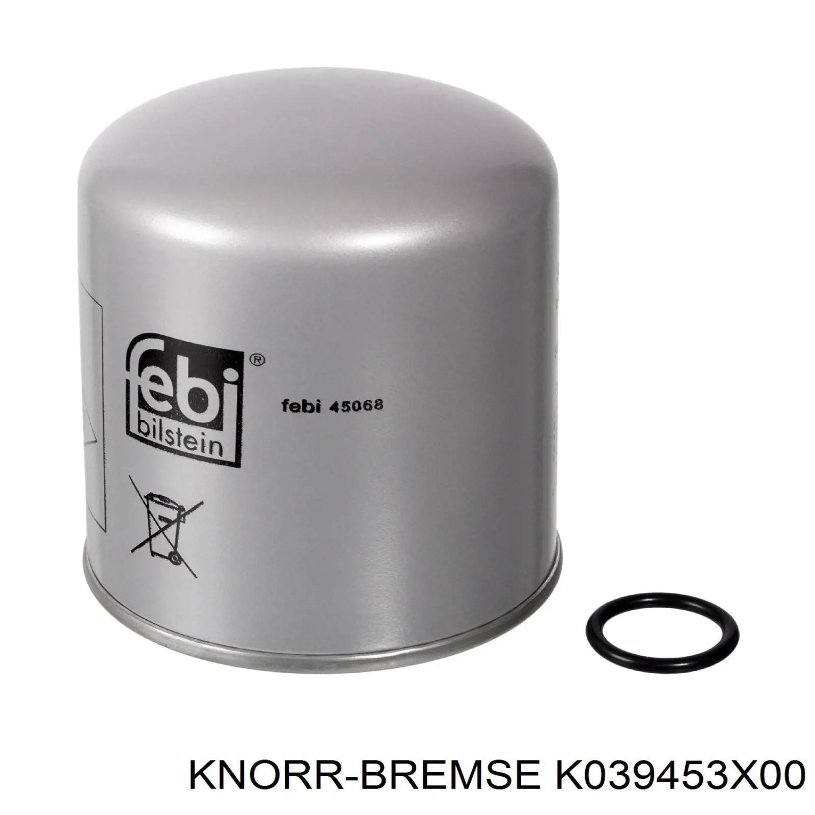 K039453X00 Knorr-bremse filtro de secador de ar (separador de umidade e óleo (TRUCK))
