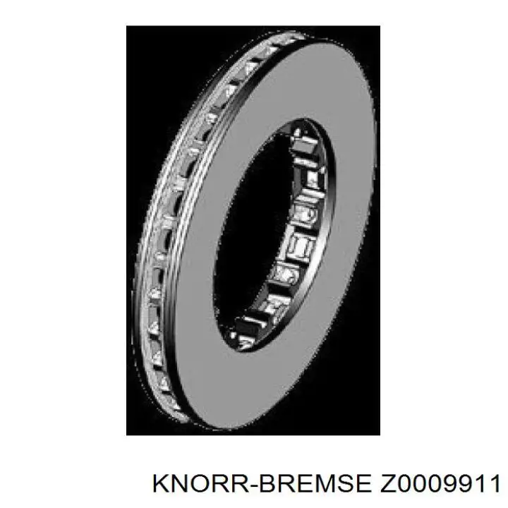 Ротор тормозной Z0009911 KNORR-BREMSE