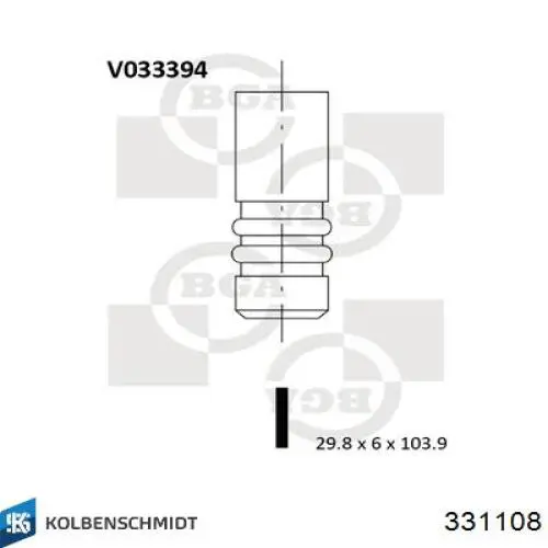 331108 Kolbenschmidt