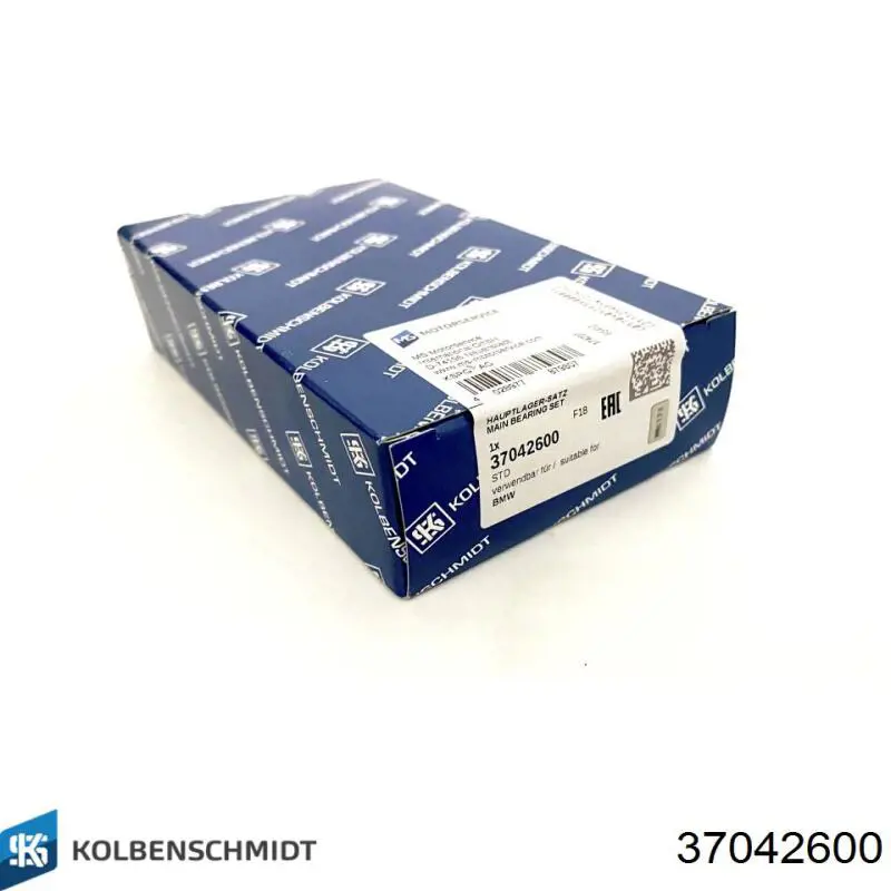Вкладыши коленвала, шатунные, комплект, 1-й ремонт (+0,25) Kolbenschmidt 37042600 цена, от 50.95 USD