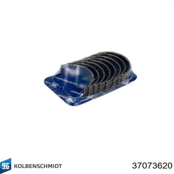 Вкладыши коленвала, коренные, комплект, 2-й ремонт (+0,50) Kolbenschmidt 37073620 цена, от 36.40 USD