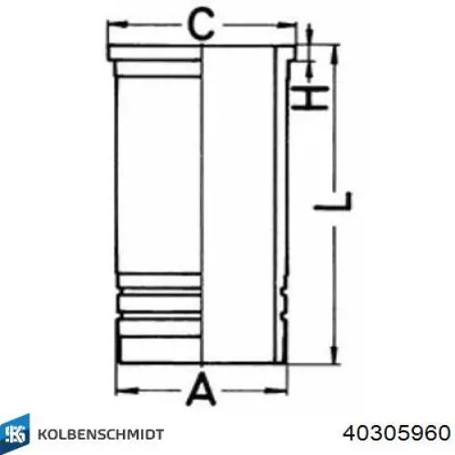 Комплект поршневой (поршень + гильза) Nural 8943000000 цена, от 208.58 USD