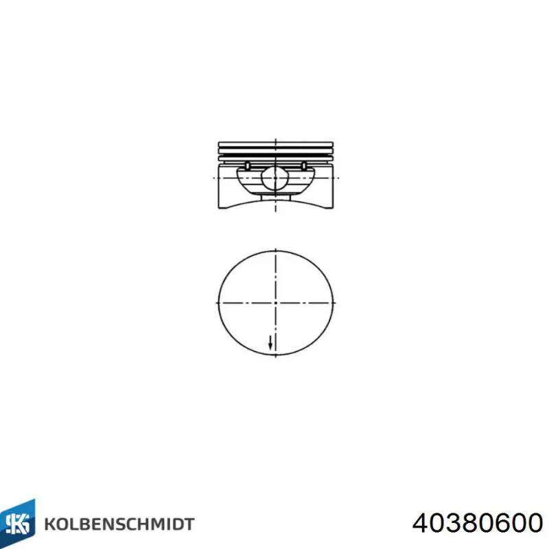 Купить 6563000 Mopart Поршень на 1 цилиндр
