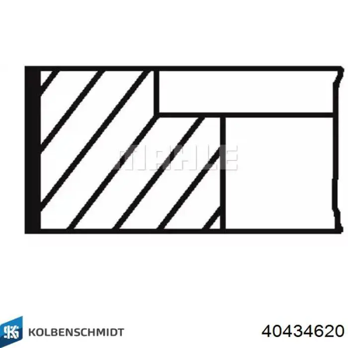 Поршень в комплекте на 1 цилиндр, 2-й ремонт (+0,50) Goetze 8750290730 цена, от 89.60 USD