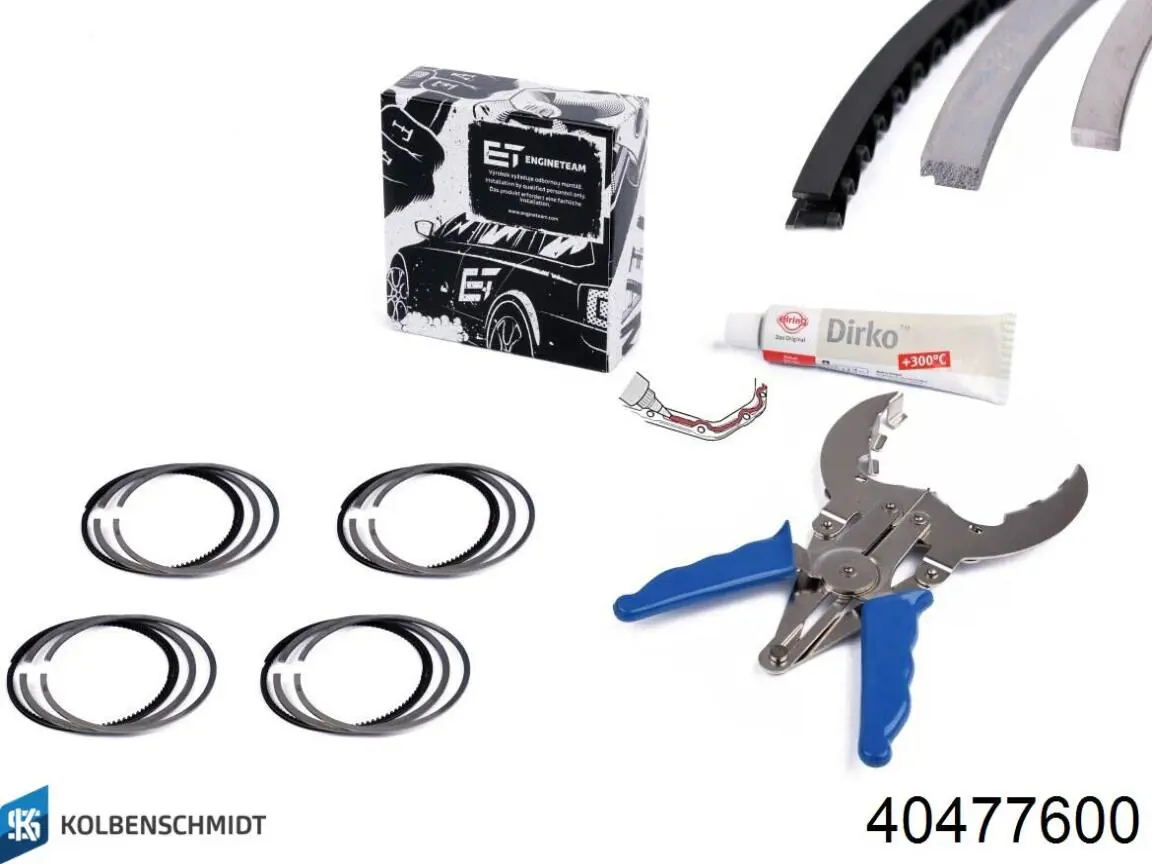 Поршень на 1 цилиндр 40477600 Kolbenschmidt