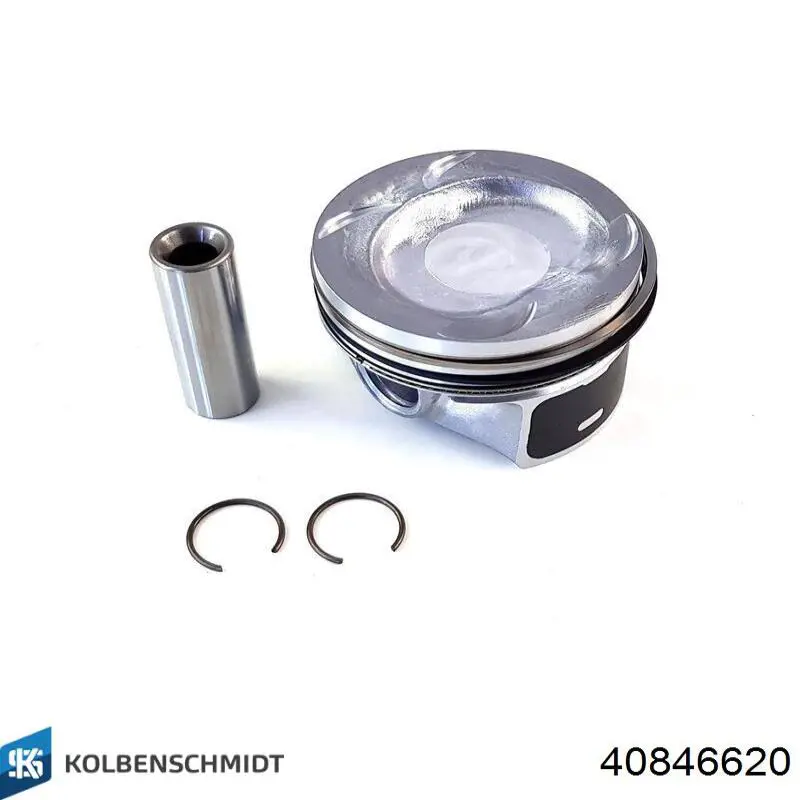 40846620 Kolbenschmidt кольца поршневые на 1 цилиндр, 2-й ремонт (+0,50)