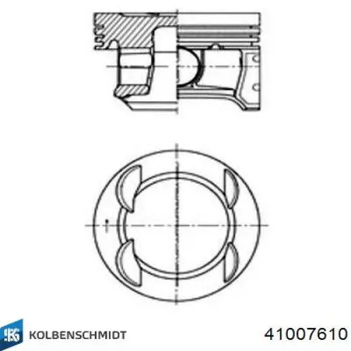 41007610 Kolbenschmidt 