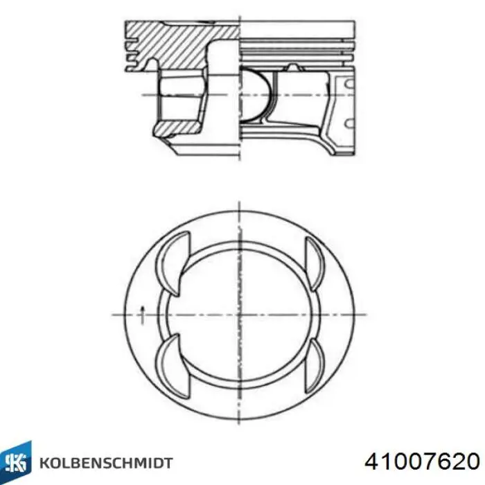 41007620 Kolbenschmidt 