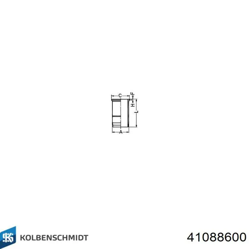 Поршень в сборе Mahle Original 0388900 цена, от 239.42 USD