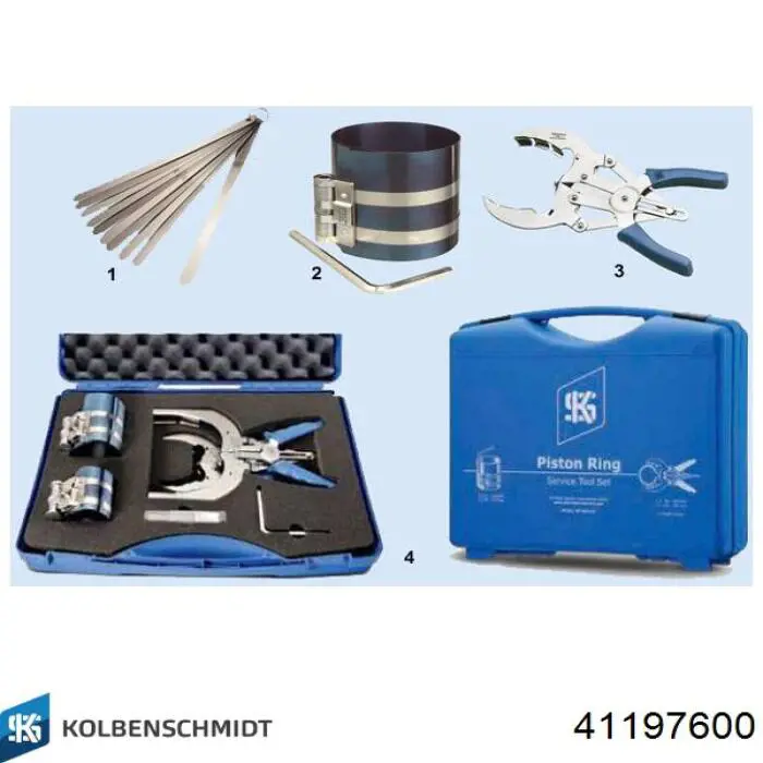 Купить 41197600 Kolbenschmidt Поршень на 1 цилиндр