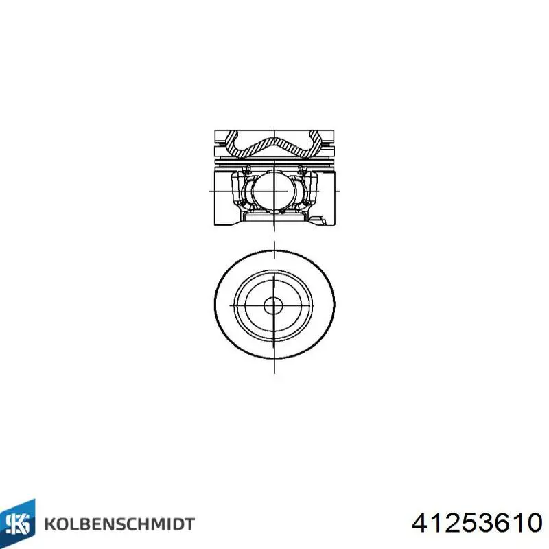 Кольца поршневые на 1 цилиндр, 2-й ремонт (+0,50) на Citroen C3 II 