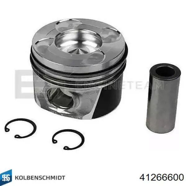 Поршень с пальцем без колец, STD 857060M Mec-diesel