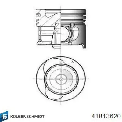  Kolbenschmidt 41813620 цена, от 85.01 USD