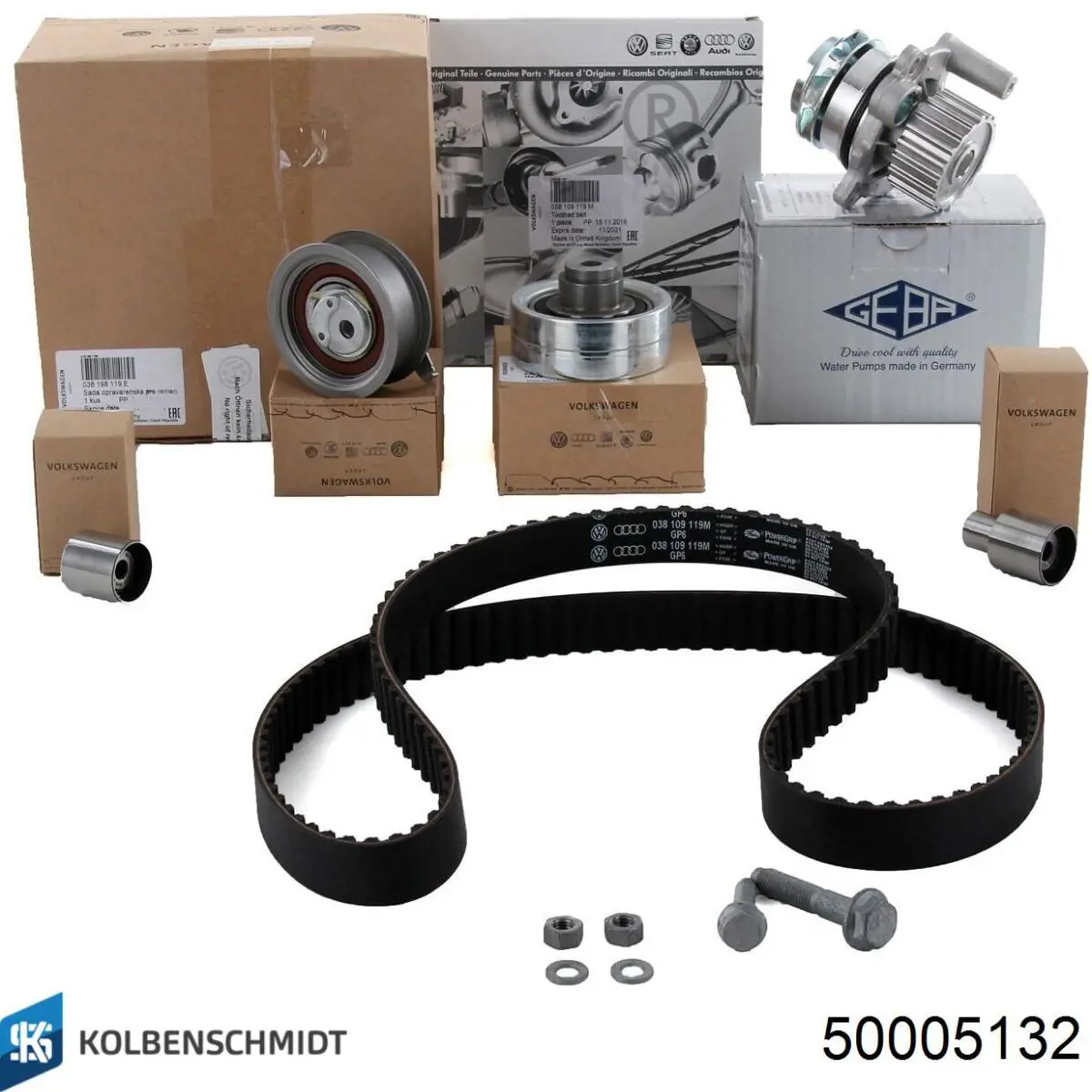 Купить 50005132 Kolbenschmidt Насос охлаждения