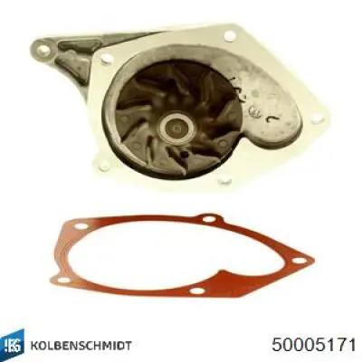 Помпа охлаждения Kolbenschmidt 50005171 цена, от 26.91 USD