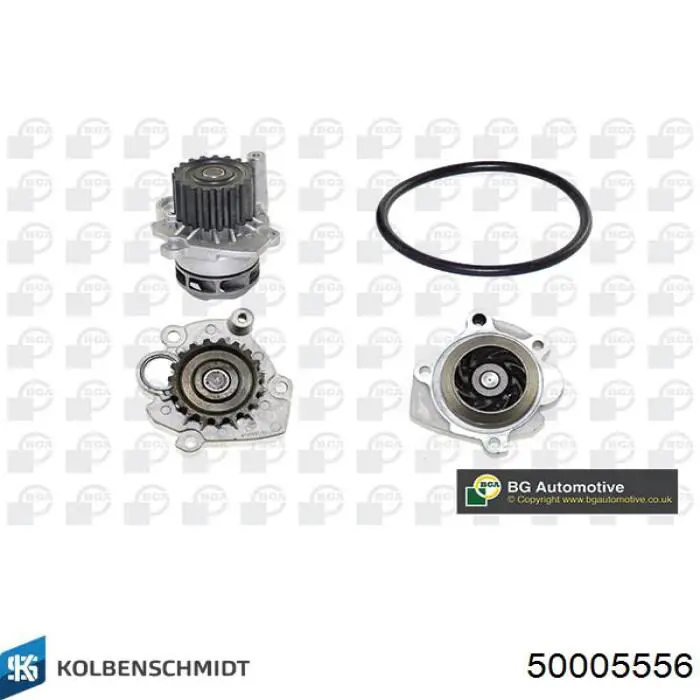 Помпа охлаждения Kolbenschmidt 50005556 цена, от 25.25 USD