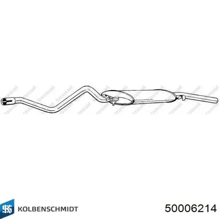 Купить 50006214 Kolbenschmidt Распредвал