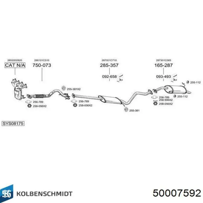 Впускной распредвал A2710511801 Mercedes