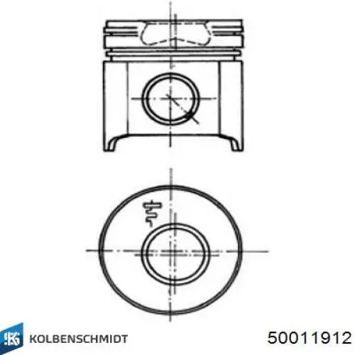 Купить 11251714384 BMW Кольца поршневые комплект на мотор, 1-й ремонт (+0,25)
