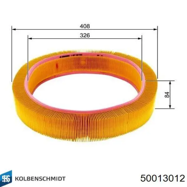 Элемент воздушного фильтра Kolbenschmidt 50013012 цена, от 11.35 USD