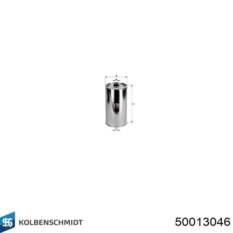 Купить 50013046 Kolbenschmidt Фильтр центробежный очистки масла