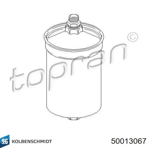 Купить 50013067 Kolbenschmidt Фильтр-отстойник топлива грубой очистки