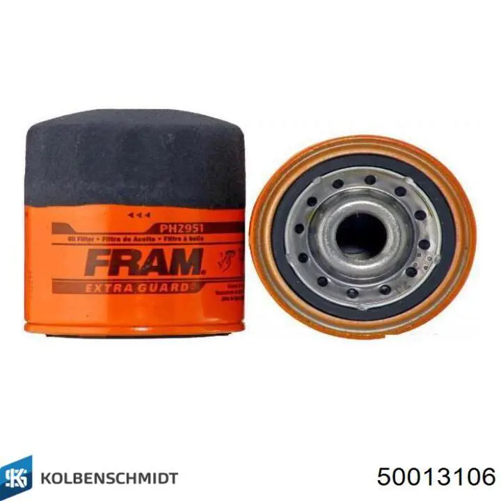Фильтр очистки масла центробежный Kolbenschmidt 50013106 цена, от 4.02 USD
