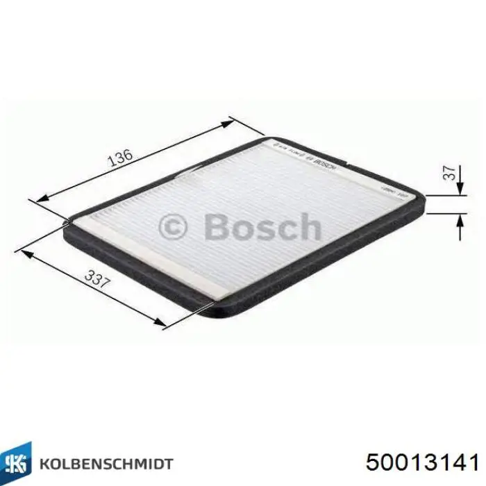 50013141 Kolbenschmidt Воздушный фильтр двигателя