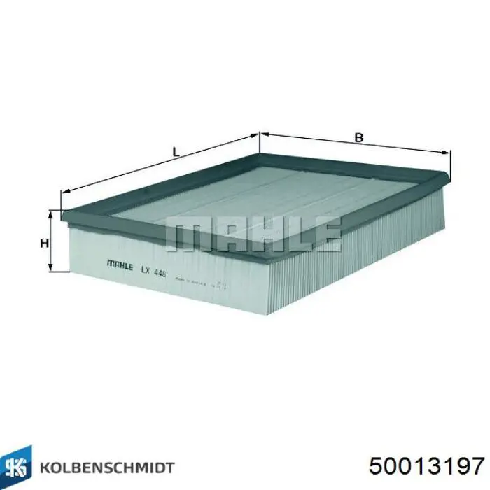 Фильтр воздушный Kolbenschmidt 50013197