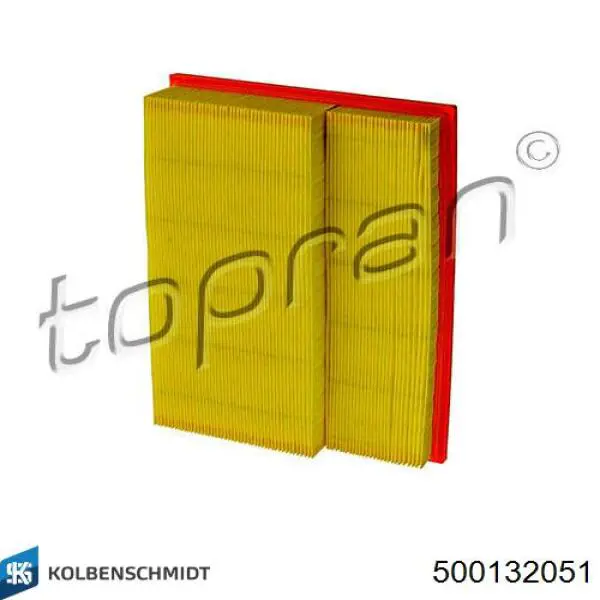 Элемент воздушного фильтра Kolbenschmidt 500132051 цена, от 11.85 USD