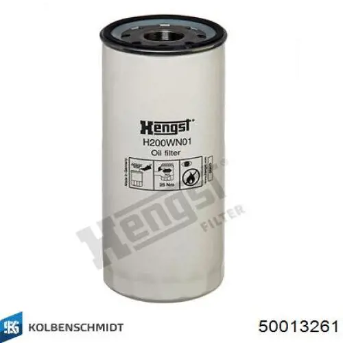 Купить 50013261 Kolbenschmidt Фильтр центробежный очистки масла
