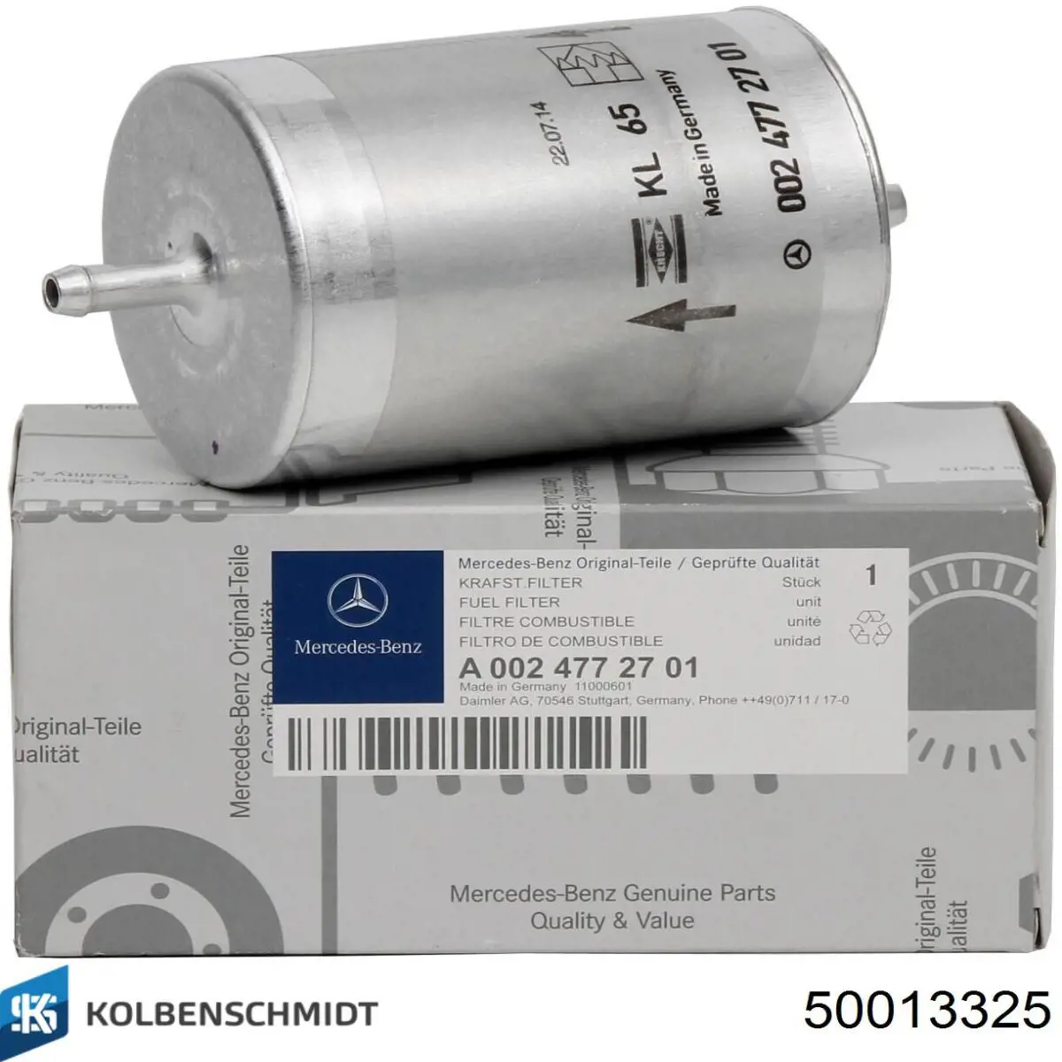 Фильтр тонкой очистки топлива Kolbenschmidt 50013325 цена, от 11.78 USD