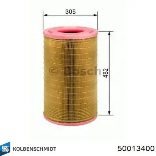 Элемент воздушного фильтра Kolbenschmidt 50013400 цена, от 52.52 USD
