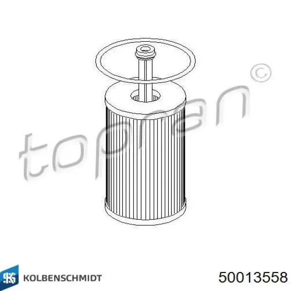 Купить 50013558 Kolbenschmidt Фильтр центробежный очистки масла