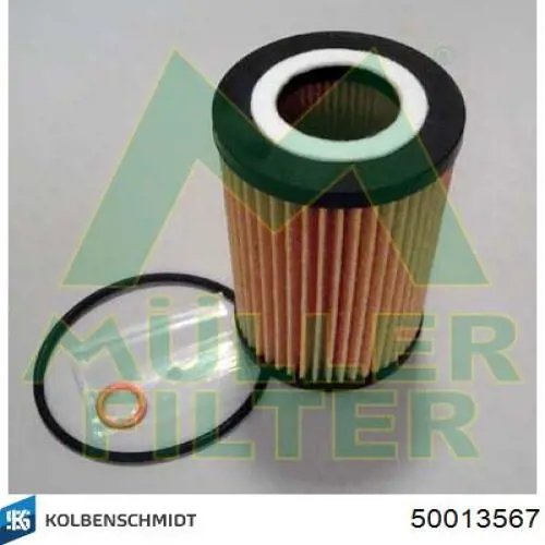 Фильтр очистки масла центробежный Kolbenschmidt 50013567 цена, от 5.77 USD