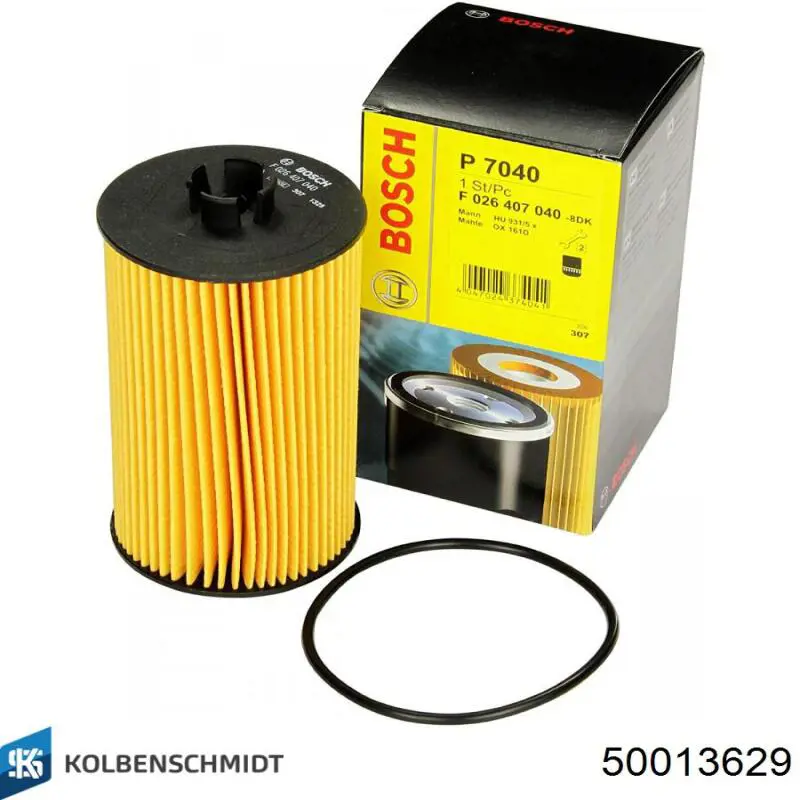 Фильтр очистки масла центробежный Kolbenschmidt 50013629 цена, от 6.30 USD