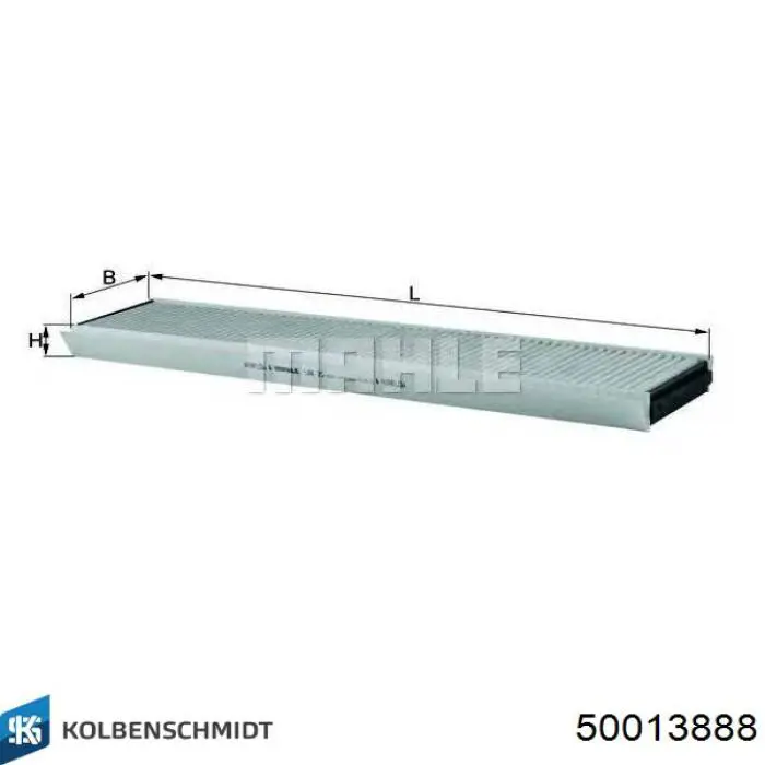 Воздушный фильтр салона Kolbenschmidt 50013888