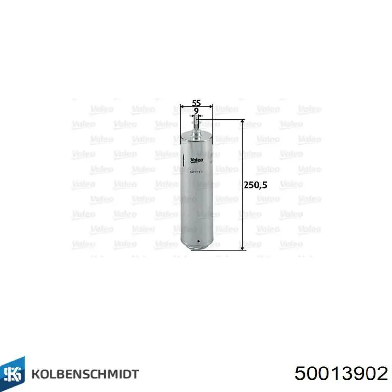Топливный фильтр 50013902 Kolbenschmidt