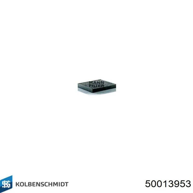Купить 50013953 Kolbenschmidt Фильтр салона угольный