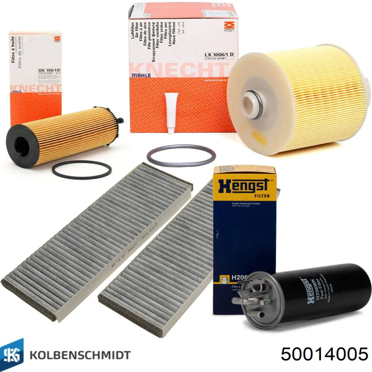Фильтр тонкой очистки топлива Kolbenschmidt 50014005 цена, от 26.32 USD