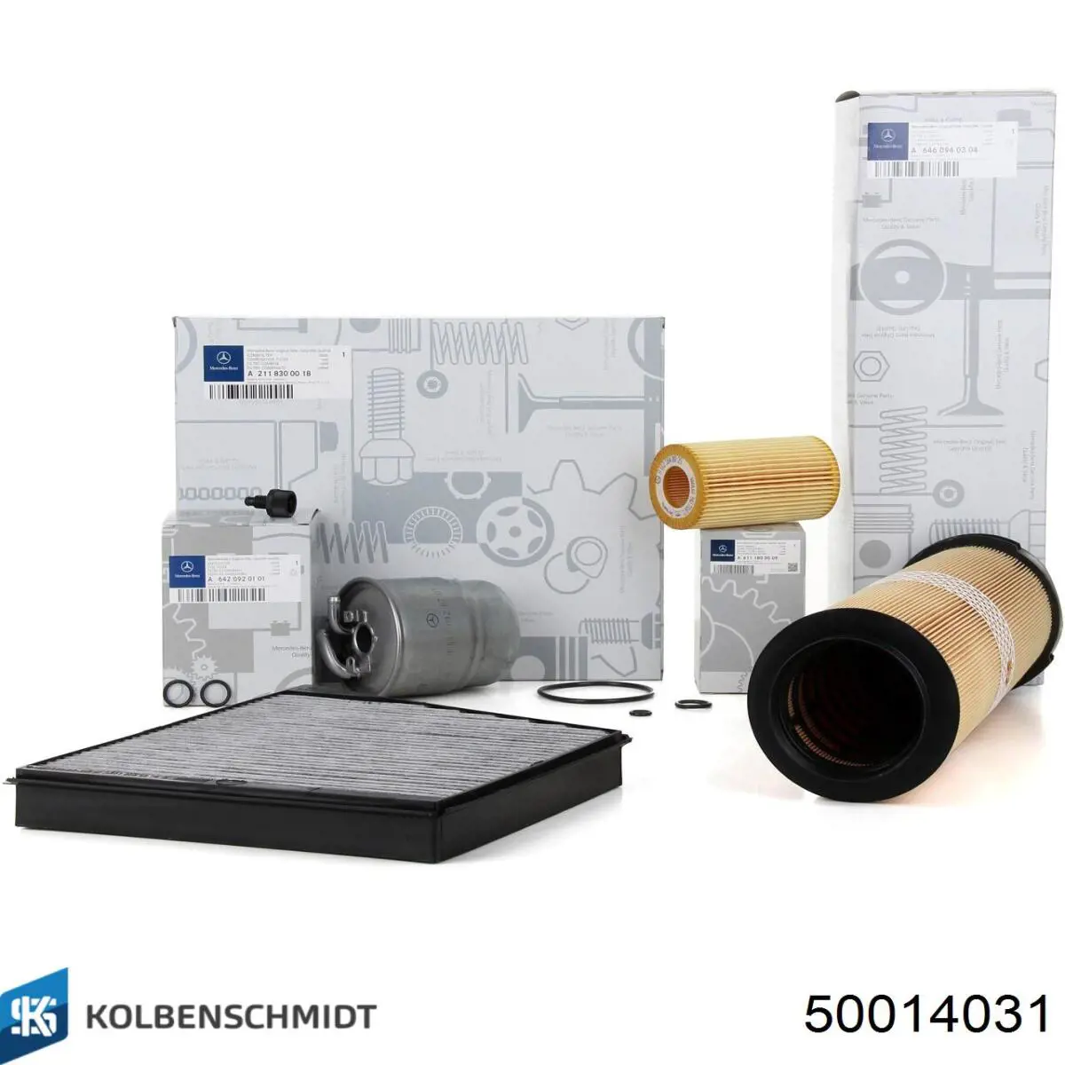 Фильтр топливный Kolbenschmidt 50014031