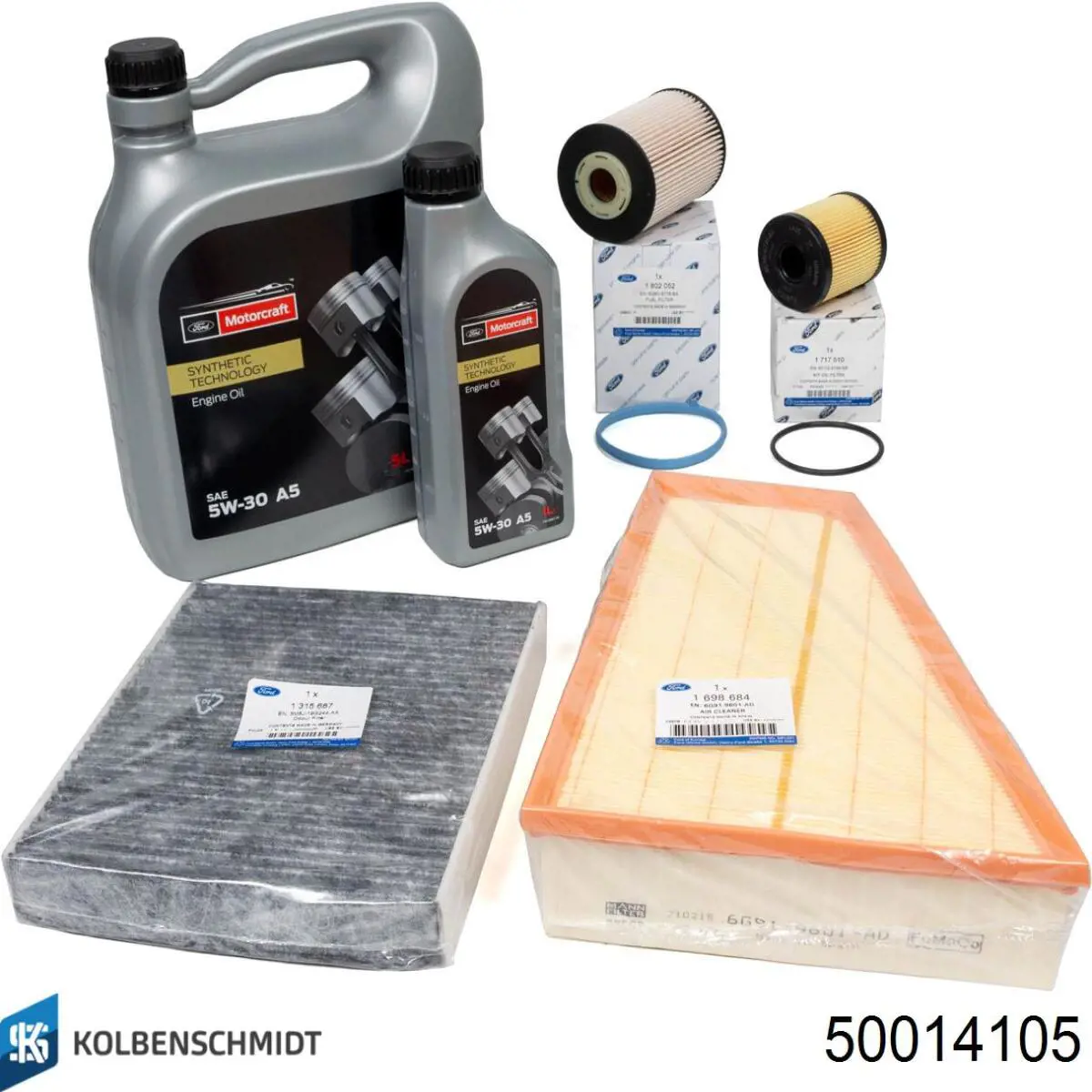 Элемент воздушного фильтра Kolbenschmidt 50014105 цена, от 8.75 USD