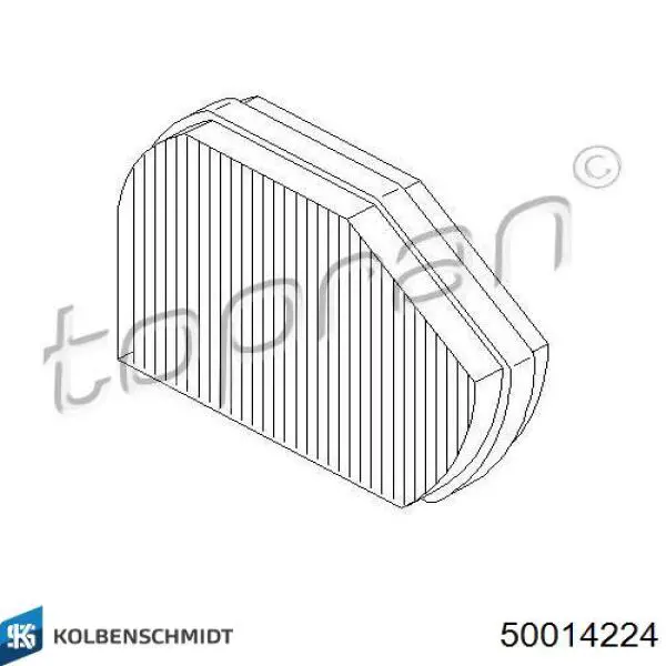 Фильтр воздушный отопителя Kolbenschmidt 50014224 цена, от 13.91 USD