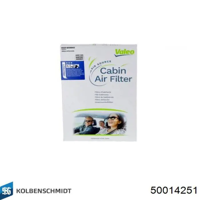 Фильтр салона 50014251 Kolbenschmidt