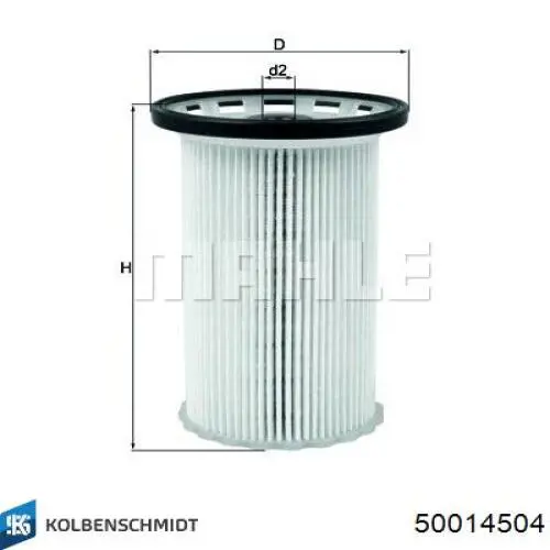 Купить 50014504 Kolbenschmidt Фильтр-отстойник топлива грубой очистки