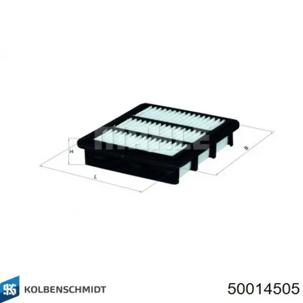 Элемент воздушного фильтра Kolbenschmidt 50014505 цена, от 4.16 USD