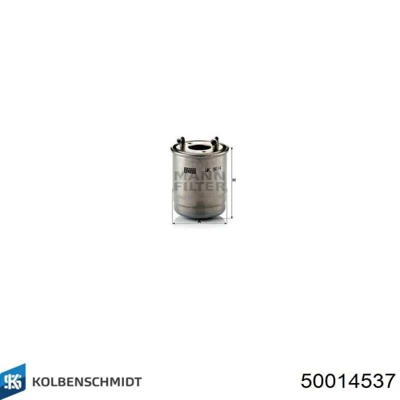 50014537 Kolbenschmidt топливный фильтр