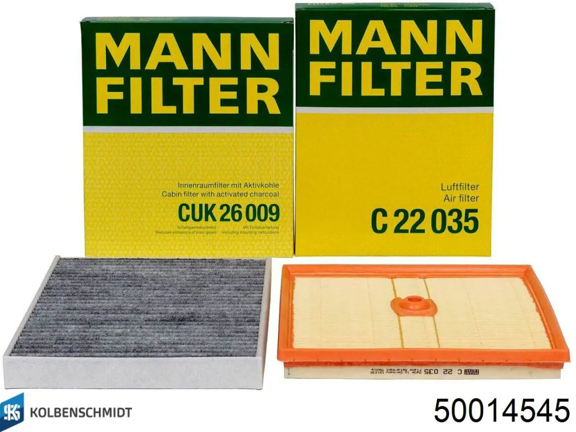 Купить 50014545 Kolbenschmidt Фильтр салона угольный