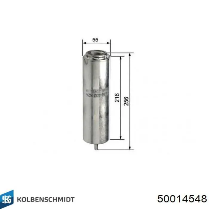 Купить 50014548 Kolbenschmidt Фильтр-отстойник топлива грубой очистки