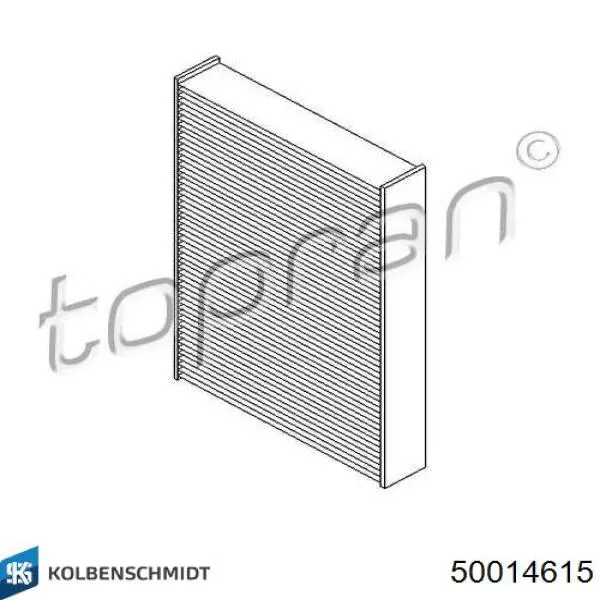Фильтр воздушный отопителя Kolbenschmidt 50014615 цена, от 10.94 USD